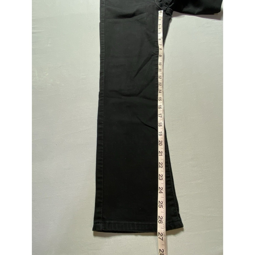 Levi's Women's Black Dark Wash Denim Slim Jeans Mid Rise Water Less 5-Pocket - Picture 5 of 8